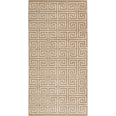 Cawö Cawo Noblesse Elegance Allover print Washandje 16/22 sand