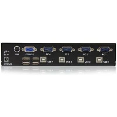 StarTech.com 4-poort Professionele VGA USB KVM-Switch met Hub