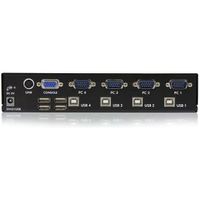 StarTech.com 4-poort Professionele VGA USB KVM-Switch met Hub