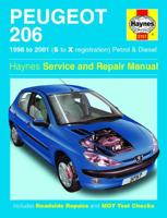 Haynes Werkplaatshandboek Peugeot 206 benzine & diesel (1998 - 2001) 3757