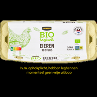 Jumbo Biologisch Eieren S/M/L 10 Stuks