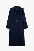 Afneembare trenchcoat - BLUE - XL