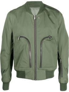 Rick Owens veste bomber à fermeture zippée - Vert