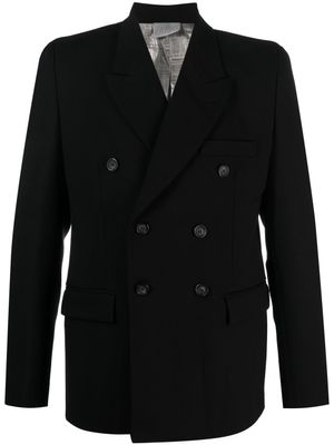 VTMNTS blazer en laine à boutonnière croisée - Noir