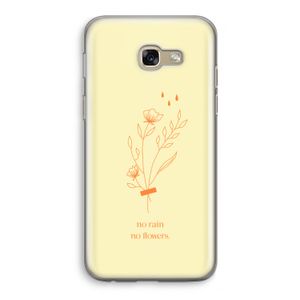 No rain no flowers: Samsung Galaxy A5 (2017) Transparant Hoesje