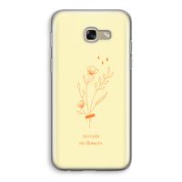 No rain no flowers: Samsung Galaxy A5 (2017) Transparant Hoesje