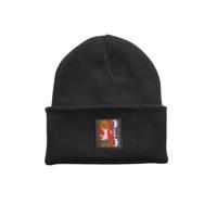 Muts beanie met badge - 010 Beer