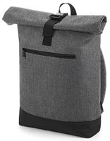 Atlantis BG855 Roll-Top Backpack - Grey-Marl/Black - 32 x 44 x 13 cm