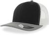 Atlantis AT679 Sonic Cap - Black/Grey-Melange/White - One Size