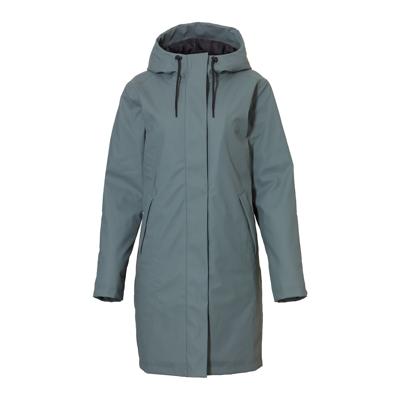 Urban Gewatteerde Regenjas Dames | Groen | M Urban Gewatteerde Regenjas Dames | Groen | M