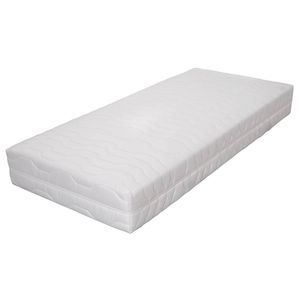 The Living Store Pocketvering 7 Zone Matras - 120x200x20 cm - Drukverlichting - Comfort op elk gebied - Eenvoudig