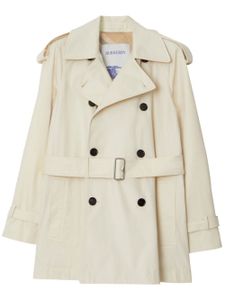 Burberry trench court à taille ceinturée - Tons neutres