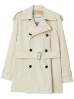 Burberry trench court à taille ceinturée - Tons neutres