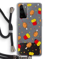 Chicken 'n Fries: OnePlus 9 Pro Transparant Hoesje met koord