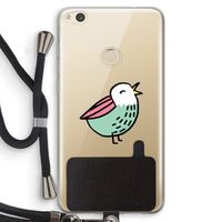 Birdy: Huawei Ascend P8 Lite (2017) Transparant Hoesje met koord