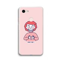 Hartje: Google Pixel 3 XL Transparant Hoesje