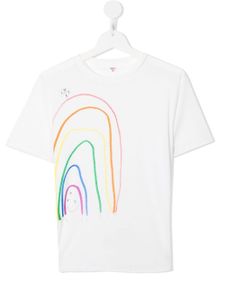 The Row Kids t-shirt à imprimé arc-en-ciel - Blanc