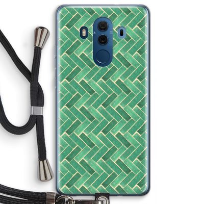 Moroccan tiles 2: Huawei Mate 10 Pro Transparant Hoesje met koord