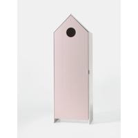 Leen Bakker - Vipack Kledingkast Casimi 1 Deurs - 171,5x57,6x37 Cm - MDF - Roze