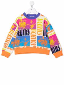 Stella McCartney Kids sweat à imprimé graphique - Tons neutres