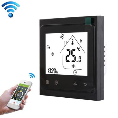 BHT-002GALW 3A laad water verwarmings type LCD digitale verwarming kamer thermostaat met tijdweergave WiFi controle (zwart)