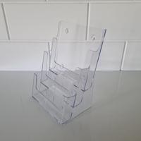 Folderbak 3-vak x A4 staand - 9 stuks