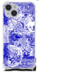 Extreme Case iPhone 14 Plus Angel Skull Blauw