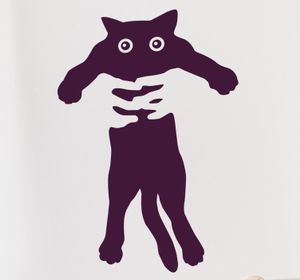Sticker verbaasde kat