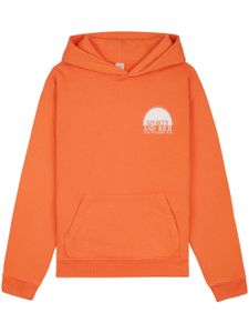 Sporty & Rich hoodie Racquet Club en coton - Orange