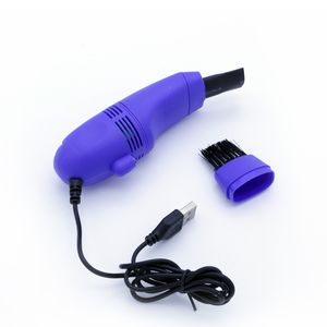 USB stofzuiger - Toetsenbord cleaner / Schoonmaakset voor kruimels en stof - Computer / PC / Laptop  Kruimeldief - Mini stofzuiger Lichtblauw