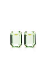 Swarovski puces d'oreilles Millenia serties de cristaux - Vert