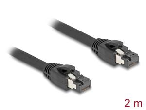 DeLOCK 80234 netwerkkabel Zwart 2 m Cat8.1 S/FTP (S-STP)