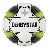 Derbystar Solitär II Voetbal Maat 5 Wit Geel Zwart - thumbnail