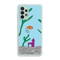 Aquarium: Samsung Galaxy A52s 5G Transparant Hoesje - thumbnail