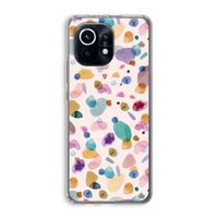 Terrazzo Memphis Pink: Xiaomi Mi 11 Transparant Hoesje