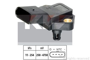Kw Inlaatdruk-/MAP-sensor / Luchtdruksensor hoogteregelaar / Uitlaatgasdruk sensor 493 083