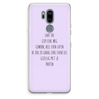 GSM: LG G7 Thinq Transparant Hoesje