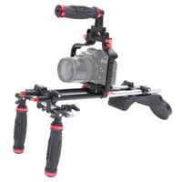 Falcon Eyes VRG-S-2 video stabilisator Stabilisator voor schoudercamera Zwart, Rood, Zilver - thumbnail