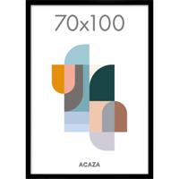 ACAZA Fotokader 70x100cm - Fotolijst in MDF Hout - Zwart - thumbnail