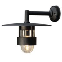 Konstsmide Freja Down 504-750 Buitenlamp (wand) Spaarlamp, LED E27 60 W Zwart - thumbnail