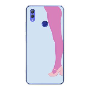 Pink panty: Honor Note 10 Transparant Hoesje