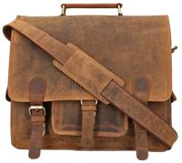 The Rat Pack A4 Messenger Schoudertas 13&apos;&apos; Kick Bruin