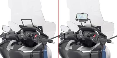 GIVI Accessoire steun, Accessoiresteun voor aan het stuur, FB1186