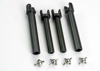 Half shafts, long (heavy-duty) (external-splined (2) & internal-splined (2))/ metal u-joints (4) - thumbnail