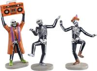 Jitterbones Dance Party 12x4x20 cm 3st Halloween - Lemax