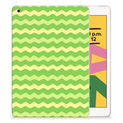 Apple iPad 10.2 | iPad 10.2 (2020) | 10.2 (2021) Hippe Hoes Waves Green Apple iPad 10.2 | iPad 10.2 (2020) | 10.2 (2021) Hippe Hoes Waves Green