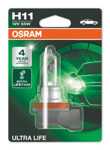 OSRAM 64211ULT-HCB Halogeenlamp Ultra Life H11 55 W 12 V