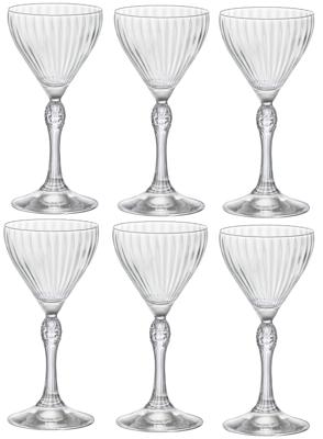 Bormioli Rocco Likeurglazen America 20&apos;s 140 ml - 6 stuks