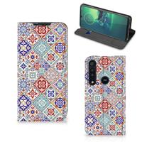 Motorola G8 Plus | Standcase | Tiles Color