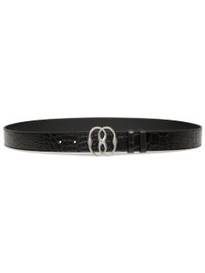 Bally ceinture à boucle logo Emblem 35 - Noir